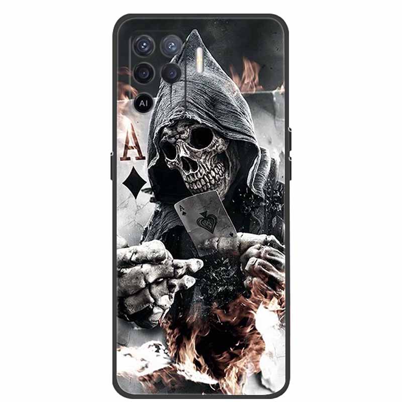 For Coque OPPO Reno5 Lite Case Shockproof Soft silicone TPU Back Cover For Oppo Reno 5Z 5 Lite Phone Case 5Lite CPH2205 Fundas
