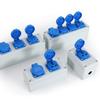 Strong 16A 3 Prongs Outdoor Waterproof Electrical Sockets Box Cover Strong Plastic Housing Upgrades for Garden Patioes