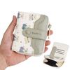 Portable Bear Wallet for Women Cartoon Multifunction Card Organizer Thin Multi-Card Slot Credit Card Holder