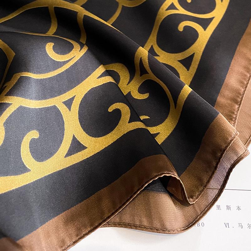 Høst Vinter Silke Skjerf Dame Varmt Sjal