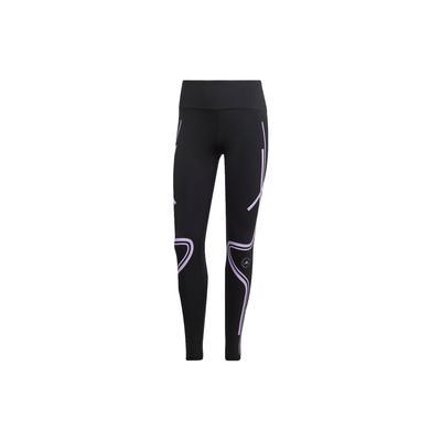 X Stella McCartney Co-Branded Striped Color Block Leggings Women Leggings Black IB6807