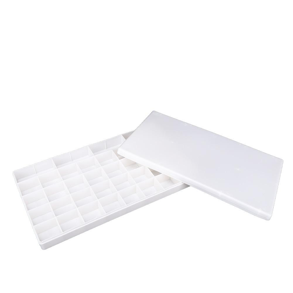 

Пластиковая коробка для рисования 36 ячеек акварельные пигменты палитра художественные принадлежности с крышкой