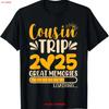 Cousin Trip 2025 Matching T Shirt Vintage Washed Comfortable Streetwear Casual Designer Clothes Graphic Breathable Homme