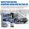 Car Windshield De-Icer Fast-Acting Ice Melting Spray for Windshields Multifunctional Saf Effective Defroster Spray for Winter