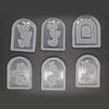 DIY Craft Mold for Keychains and Phone Cases Multi Purpose Y Arch Door Craft Mold for Keychain and Mobile Accessory
