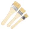 3Pcs Paint Brush Long Rod Widen Board Bristles Acrylic Oil Painting Coloring Pen Supplies