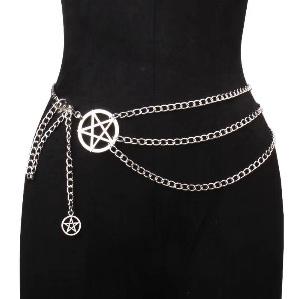 Vintage Alloy Women s Belt Chain, Women s Fashion Versatile Niche Design Tie Belt Chain LR1774 100cm серебряный