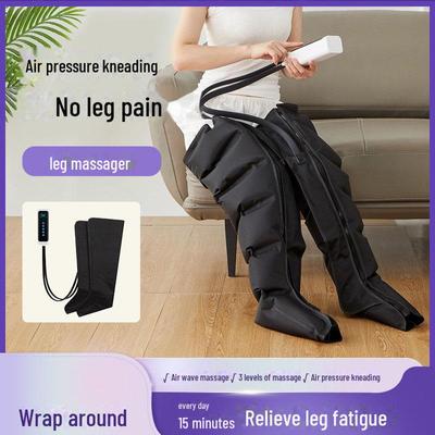 Bottes de massage Cross-Border Air Wave pour jambes et mollets (2024) avec 3 niveaux de puissance