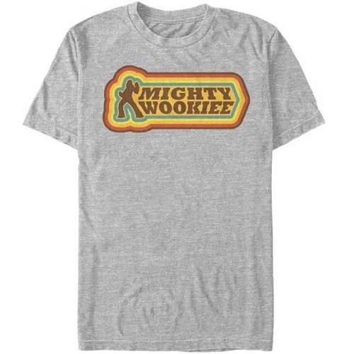 Men s Star Wars Chewbacca Retro Mighty Wookiee T-Shirt - New S