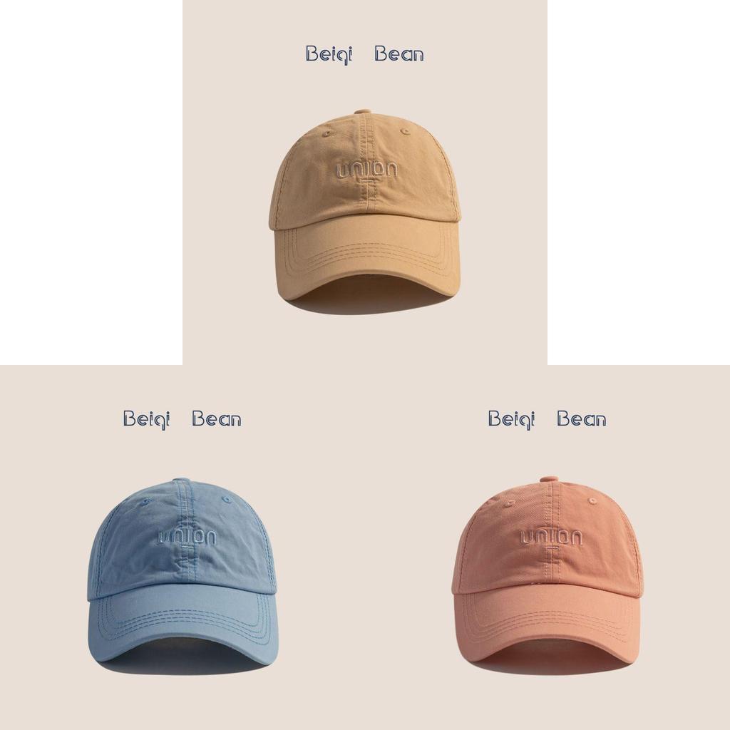 Baby Sun Protection Cap With Embroidered Letters For Summer Outdoor Play