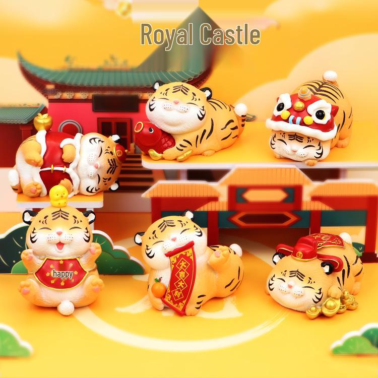 Cute Crystal Animal Ornament Blind Box: Desk Décor & Christmas Gift
