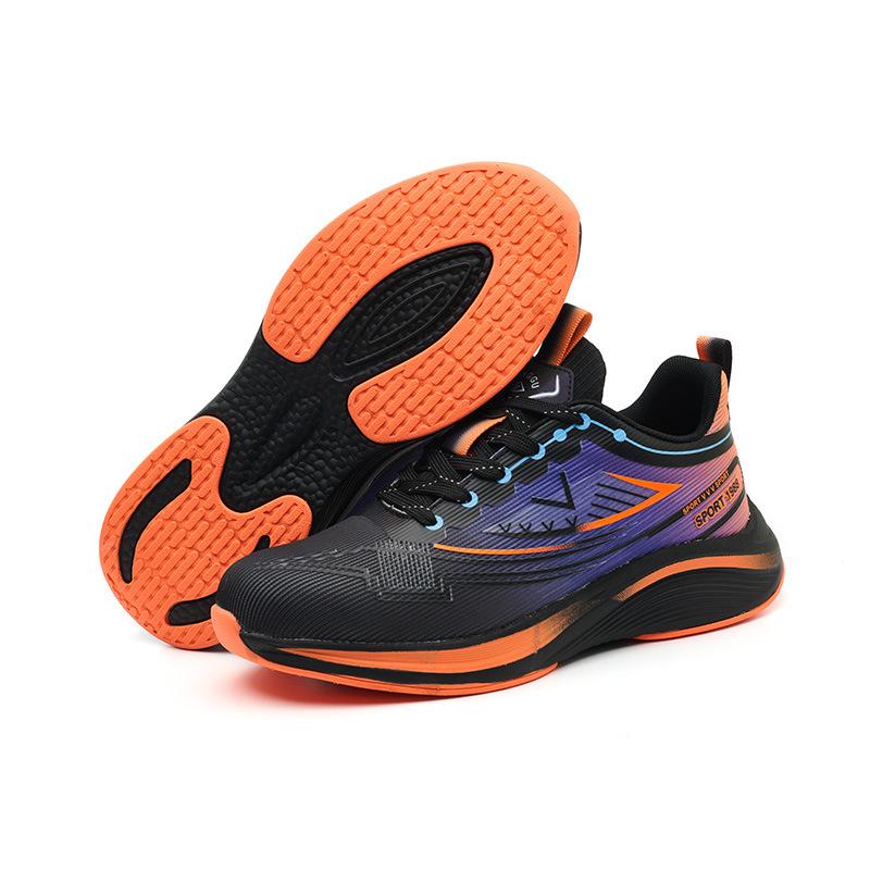 Fashion Labor Protection Shoes Anti-smashing Anti-piercing Lightweight Breathable Safety Shoes Steel Toe Work Boots for Men