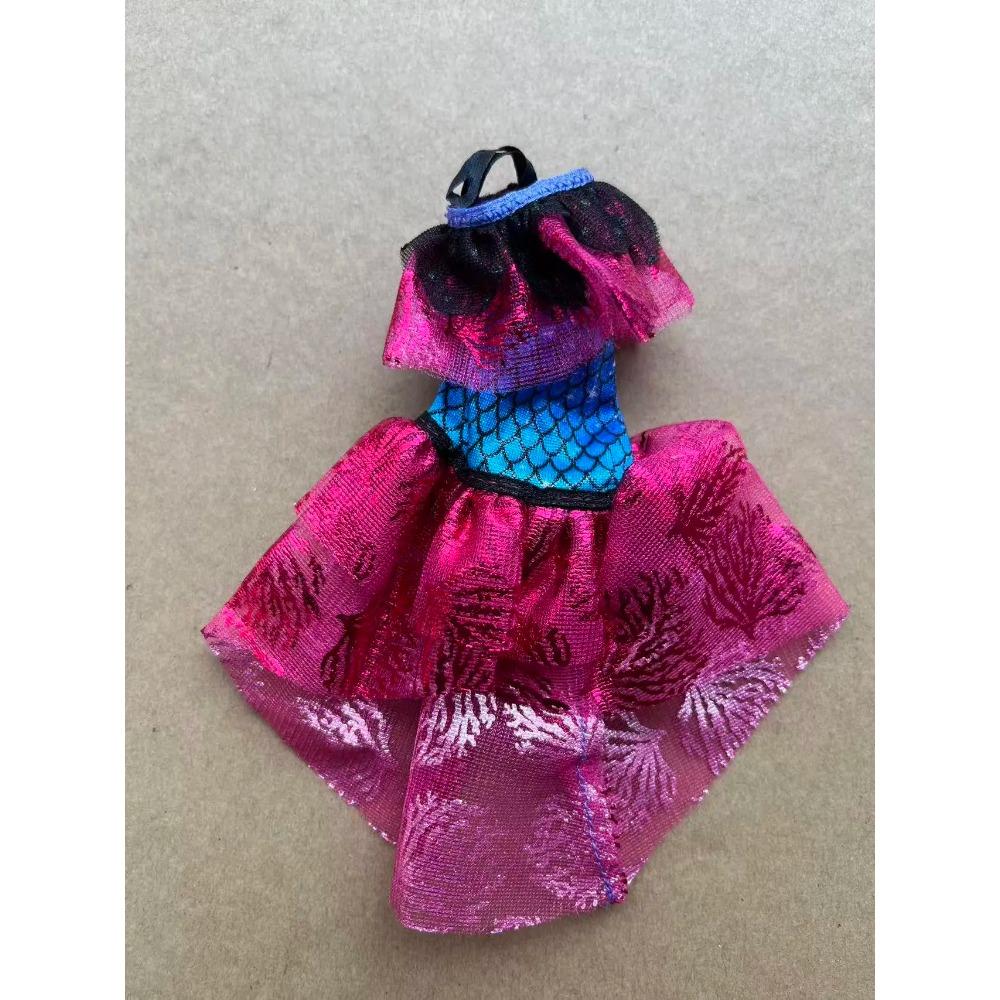 1/6 Schlanke Monsterpuppe DIY Ankleideset Buntes Tanzpuppen Outfit Mantel T-Shirt Hose Rock Kreatives Spielzeugpuppen Zubehör