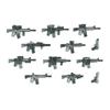Modern Special Forces Figures Military Weapons Building Blocks Army Soldier City Police Multicolour AK Accessories Bricks Toys