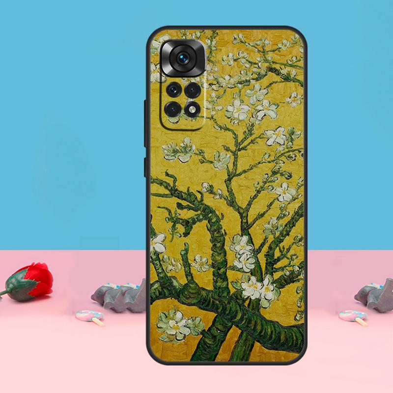 

Blossoming Almond Tree Cover For Xiaomi Redmi Note 11 9 10 12 13 14 15 Pro Plus Case For Redmi 14C 10C 12C 13C 15 C Redmi 13 4G