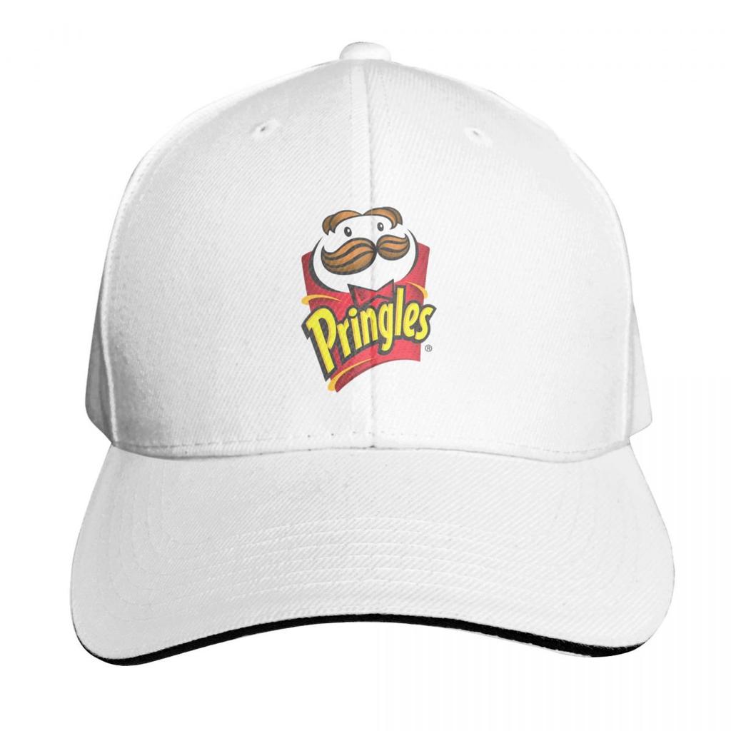 Potato Crisps Chips Pringles Print Cap Fashion Casual Baseball Caps Adjustable Hat Hip Hop Summer Unisex Baseball Hats