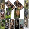 Soft Cover for Samsung Galaxy S25 S24 S23 FE Plus Ultra S7 Edge A16 A15 5G s25+ Coque Phone Case Wild Boar Pig