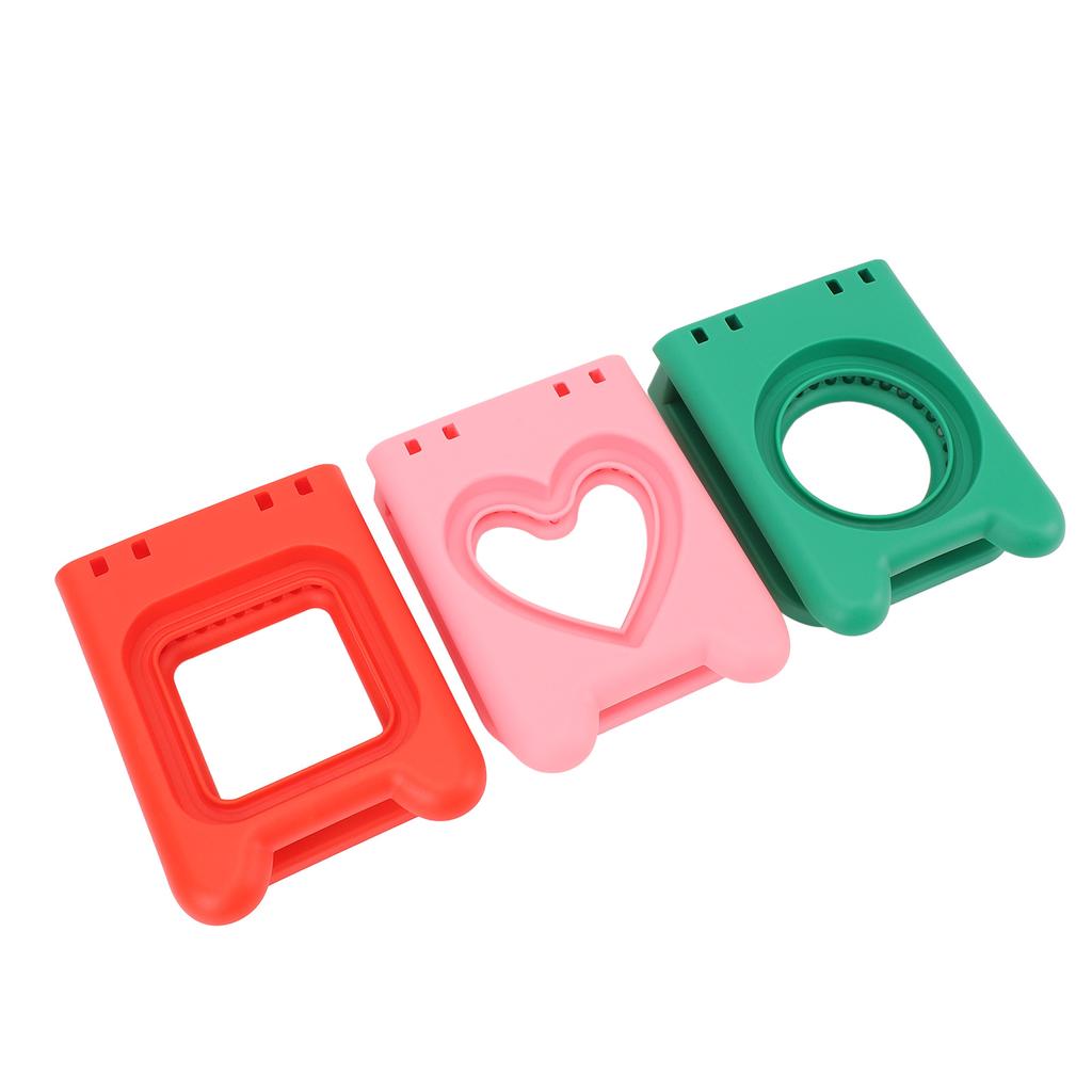 3ks Vykrajovátko a svařovačka na sendviče Vykrajovátko na sendviče do svačinových boxů Bento boxů Obdélníkové Červené Kulaté