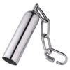 Stainless Steel Parrot Bird Chewing Bell Toy Standing Rest Rack Pet Supplies