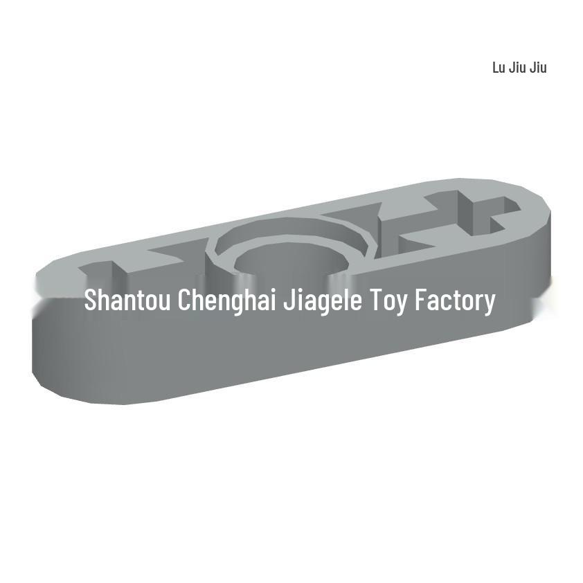 Cross-Border MOC Building Blocks: Compatible with LEGO, 1x3 Thin Linkage Rod with Axle Hole (50G Min Order)
