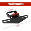 Motorcycle Rear License Plate Bracket Holder with LED Light for 125 250 390 200 2017-2023