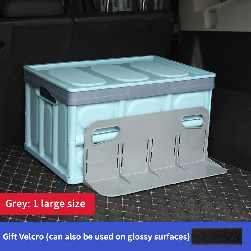 1pc Multifunctional Car Back 1PC Auto Trunk Organizer Rack Luggage Box Stand Shake-proof Fence Storage Holder Tools