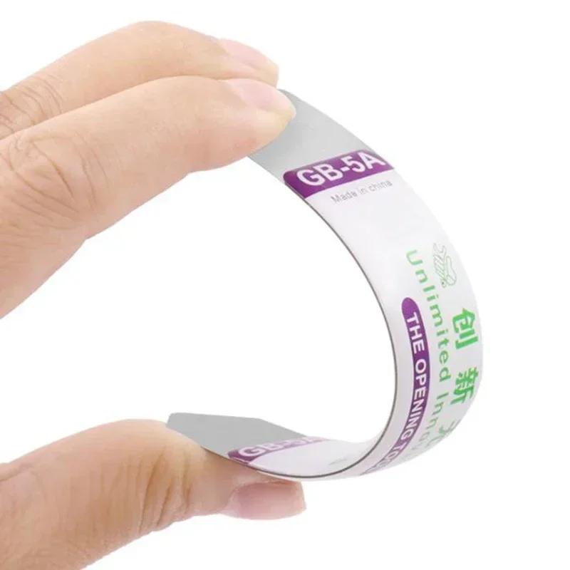 2/5 Pièces Outils d'Ouverture Manuels Professionnels en Métal Pied-de-biche en Acier Flexible pour iPad Téléphone Mobile Tablette Outil de Démontage et de Réparation