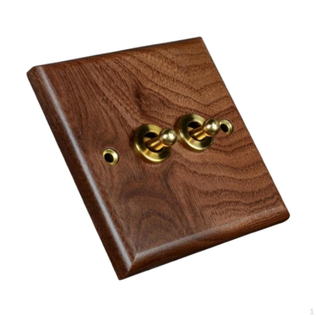 Tabliczka, Drewniany znak wyjścia, Zabytkowy design, Mosiężny przełącznik dźwigniowy, Dekoracyjna tabliczka ścienna do kawiarni hotelowej