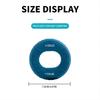 Striped Double Strength Silicone Hand Gripper - Exercise Fitness Trainer Ring