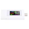 USB C Tester 0-6.5A 0-195W Voltage Current Power Capacity Tester Color Screen Type C Multimeter for 3C Digital Products
