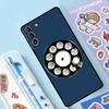 Retro Telephone Rotary Dial Cover For Samsung Galaxy S23 S21 FE S20 FE S22 Plus Note 20 Ultra Note 10 S8 S9 S10 Plus Case