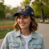 Anniversary American Hat Embroidered Craft Patriotic Theme Adjustable Comfortable Fit