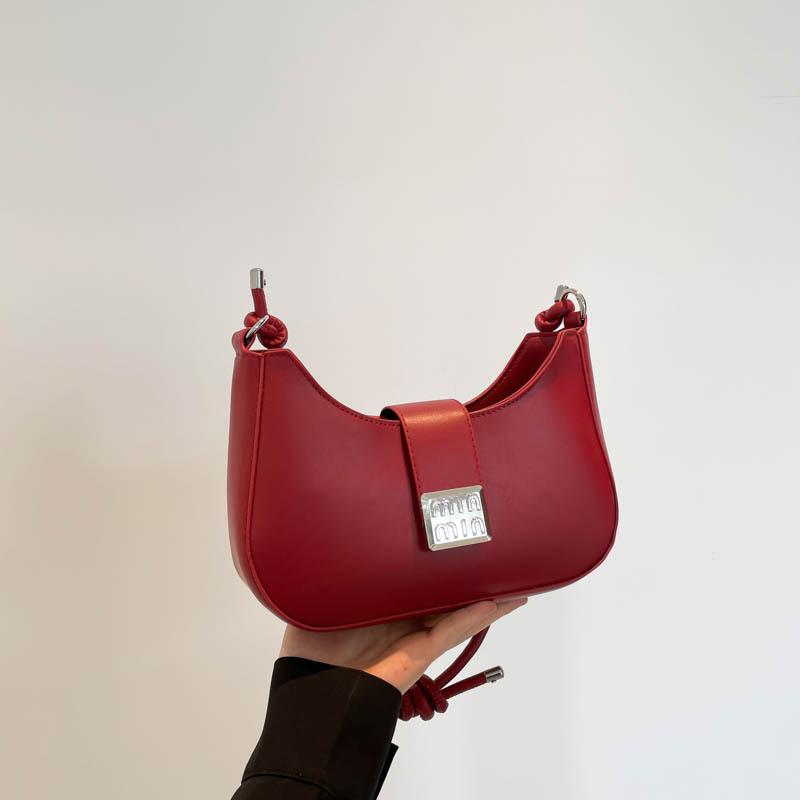 Niche Retro Bag Fashion Autumn and Winter Simple Armpit Bag High Sense Versatile Shoulder Messenger Bag