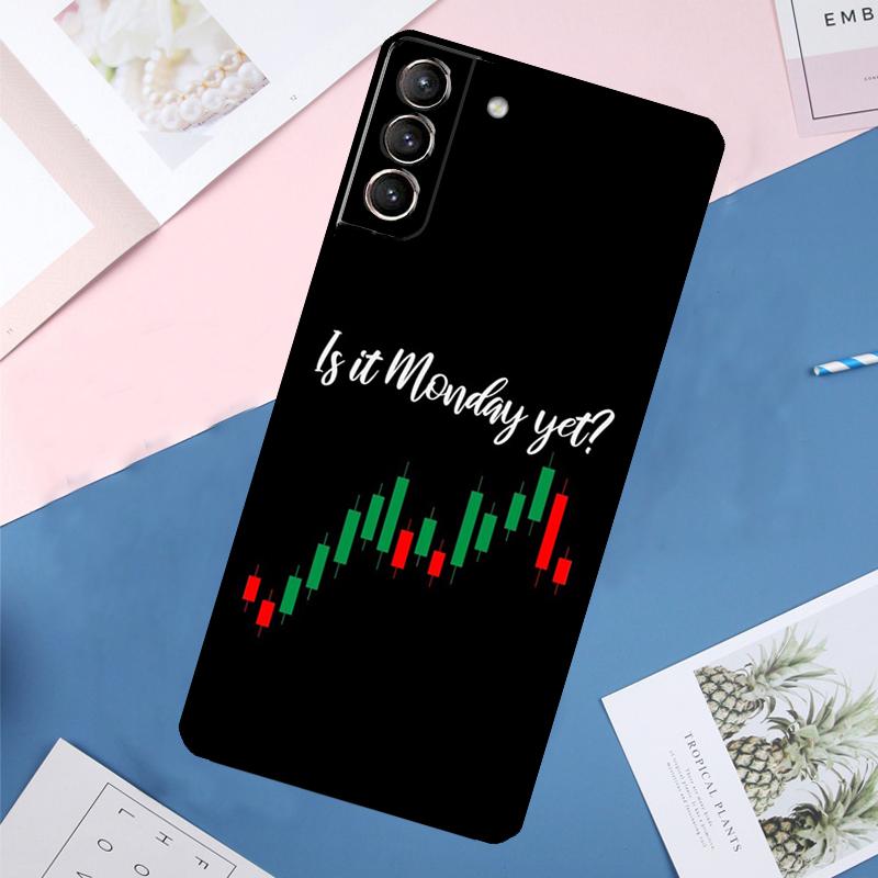 Day Trader Trader Trading Case For Samsung Galaxy S23 S22 S24 Ultra Note 20 S20 S21 FE S9 S10 Note 10 Plus Back Cover
