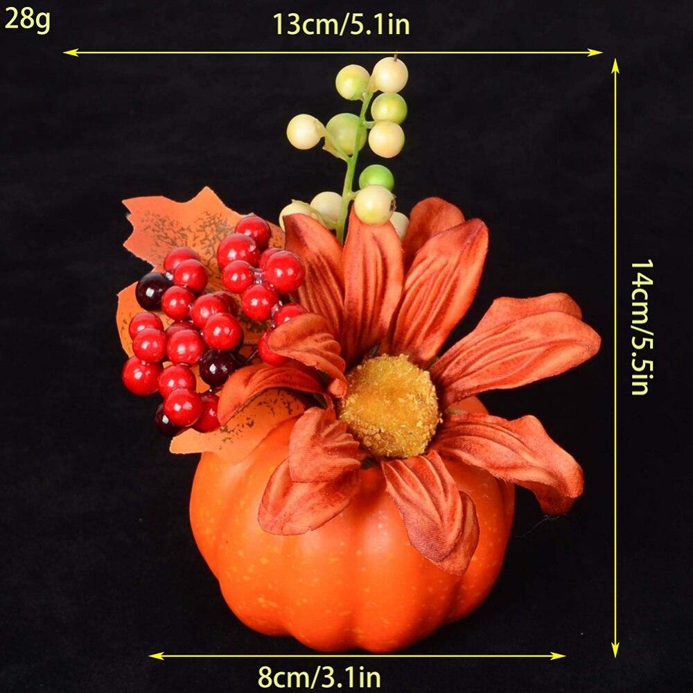 Thanksgiving Halloween gresskar Ornament 97444 Gult gresskar