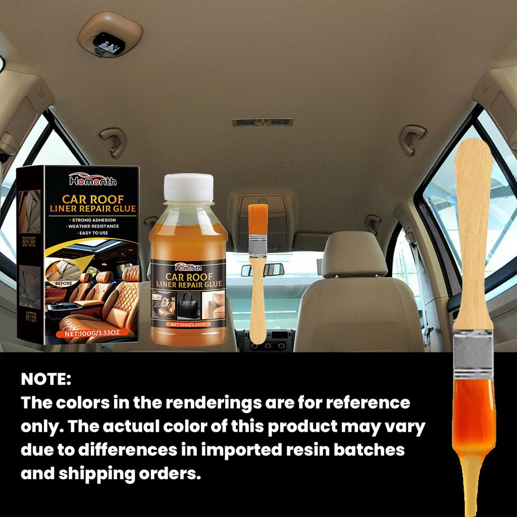 Auto Ceiling Interior Strong Repair Non-Trace Adhesive Brush Kits Special Top Lining Repair Quick Drying Temperature Resistance