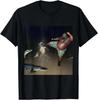 Man Kick Alligator In Swamp Funny Oddly Specific Meme T-Shirt