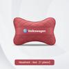 OBTLU1 Car Seat Head Support Cushion Lumbar Pillow Accessories Tire Valve For VW GTI Golf Polo Passat Tiguan T-ROC Jetta Arteon ID.3 CC