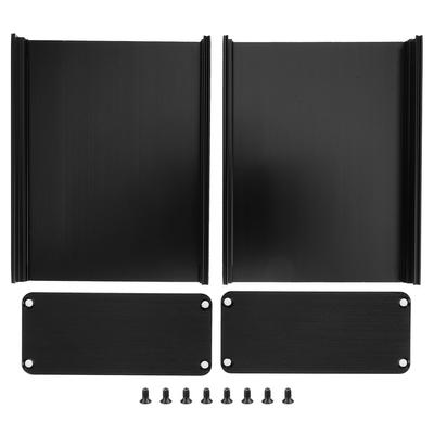 Aluminum Enclosure Split Circuit Board Heat Dissipation Shielded Electricity Box 38x88x110mm