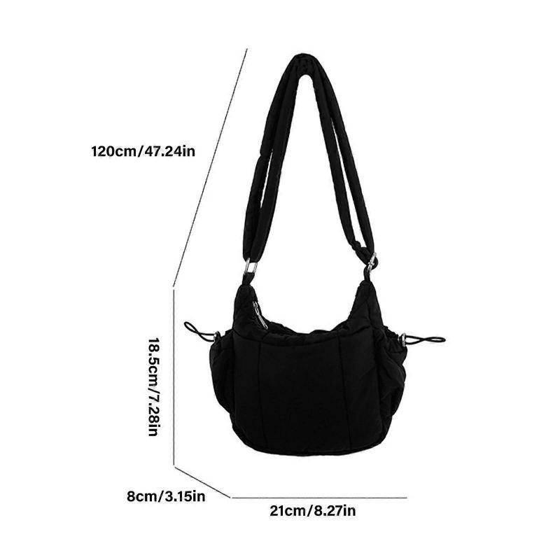 Stylish And Functional Soft Padded Crossbody Bag Spacious Shoulder Bags Casual Satchel Purse For Men And Women Khaki