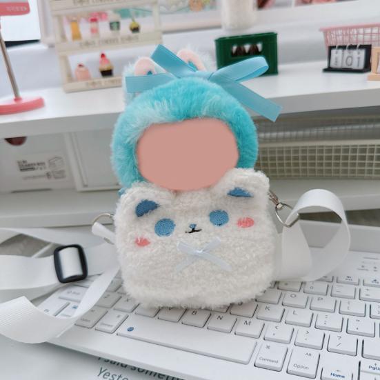 Dekorace pro panenku pro La Bubu Mašličková crossbody taška a sada sponek do vlasů Roztomilé doplňky pro úpravu vlasů panenky
