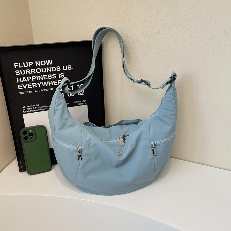 Hobo Bag Women's Large Capacity Shoulder Crossbody Bag Lightweight Sports Bag