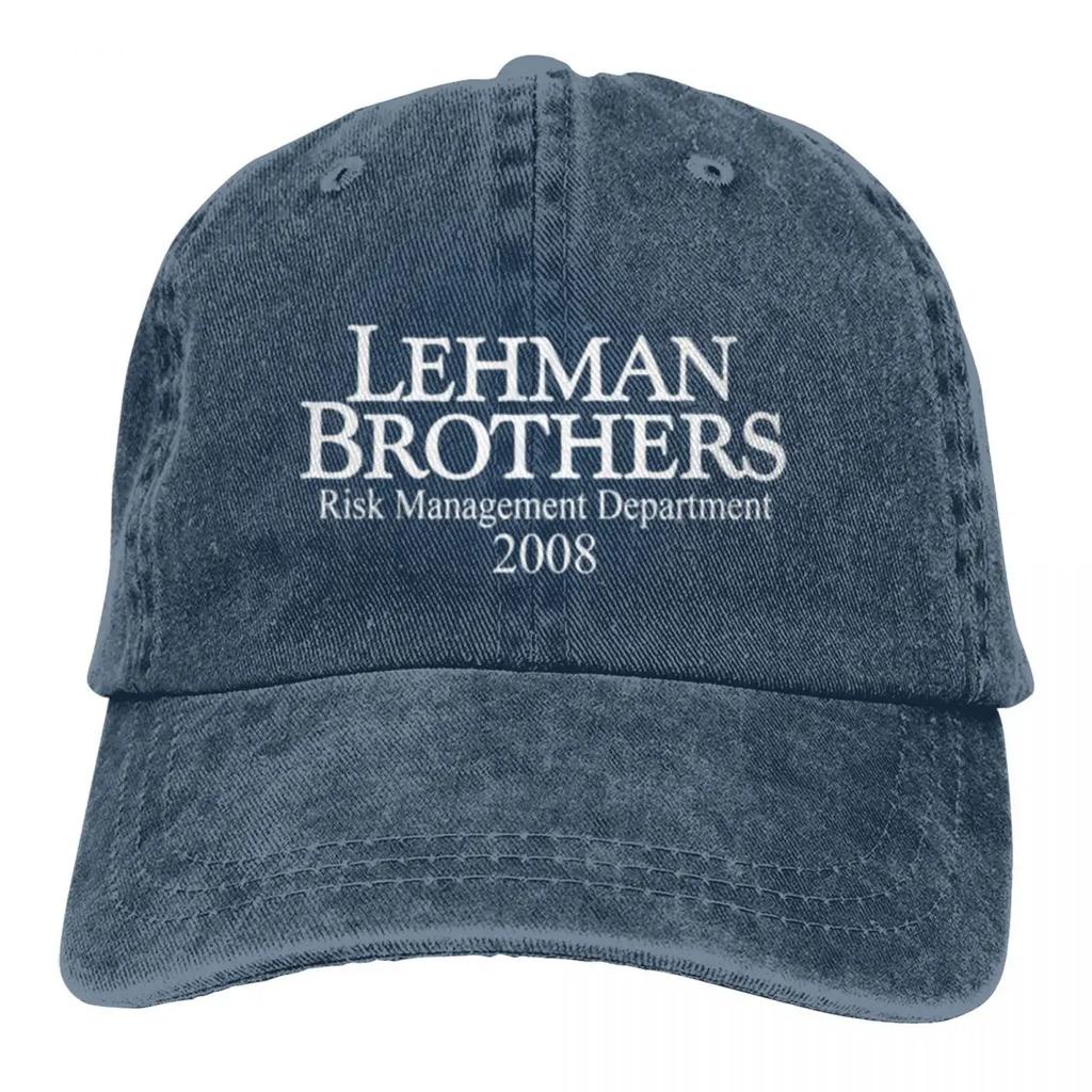 Oddělení řízení rizik Lehman Brothers 2008 Neformální dárek Kšiltovka