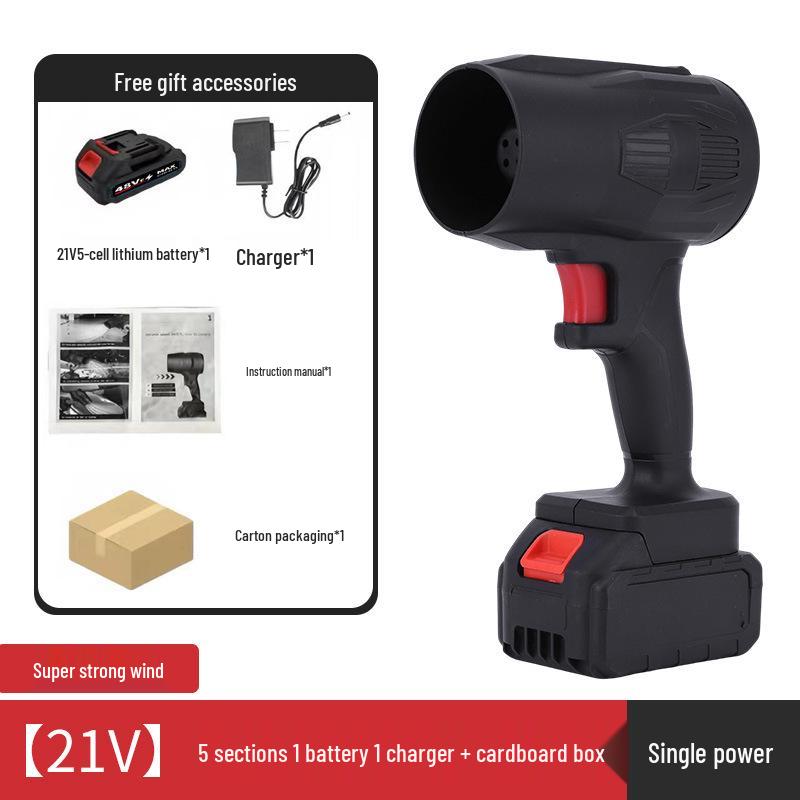 High-Power Cordless Lithium Battery Leaf & Dust Blower