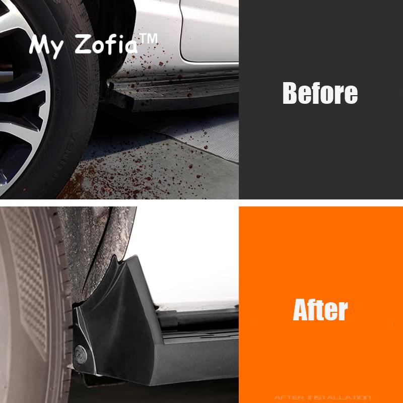 For Haval H5 2023 2024 2025 Mud Flaps Rear Wheel Pedal MudFlaps Plastic Fender Cover Flares Splash Guard Exterior Accessories