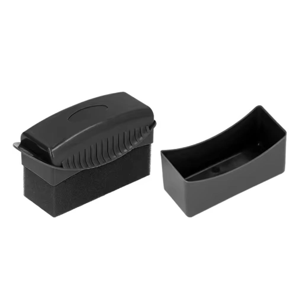 

With Cover Car Wheel Polishing Waxing Sponge Brush ABS Washing Cleaning Tire Contour Dressing Applicator Pads