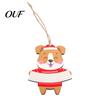 DIY Holiday Hanging Decorations Christmas Wooden Ornament, Cute Bear Gingerbread Gnome Cat Dog Personalized Winter Gifts for Tree, Party Home