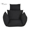 Egg Chair Cushion Swing Chair Cushion with Headrest Washable Hanging Basket Seat Cushion Replacement for Patio Garden Egg Chair