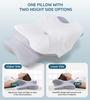 Cervical Pillow for Neck and Shoulder Ergonomic Memory Foam Pillows Sleeping Neck Support Pillow for Side Back Stomach Sleepers