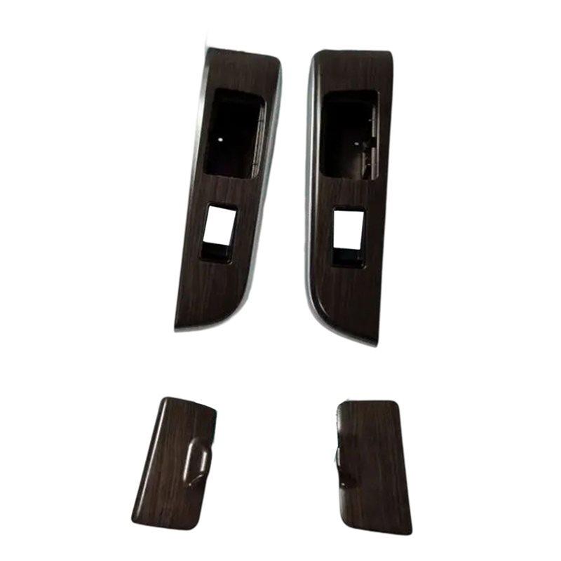 Versatile 4Pcs Window Glass Lifter Switch Panel Trim Cover Kit For Toyota Camry 2012-2017 74271-06330 74272-06340 74231-06420 B